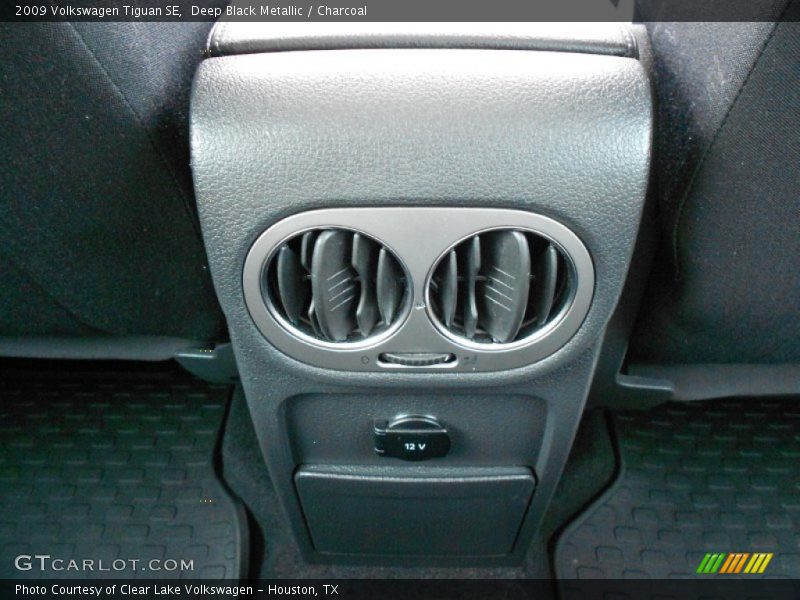 Deep Black Metallic / Charcoal 2009 Volkswagen Tiguan SE