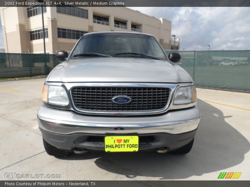 Silver Metallic / Medium Graphite 2002 Ford Expedition XLT 4x4