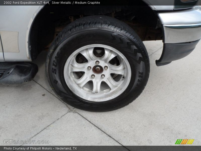 Silver Metallic / Medium Graphite 2002 Ford Expedition XLT 4x4