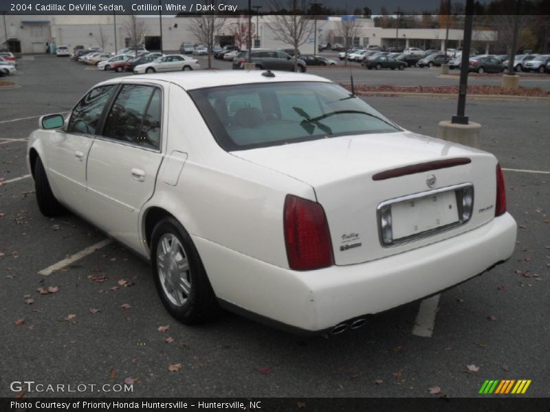 Cotillion White / Dark Gray 2004 Cadillac DeVille Sedan