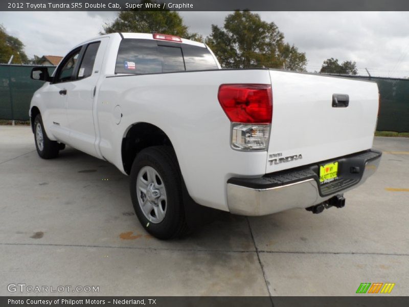 Super White / Graphite 2012 Toyota Tundra SR5 Double Cab
