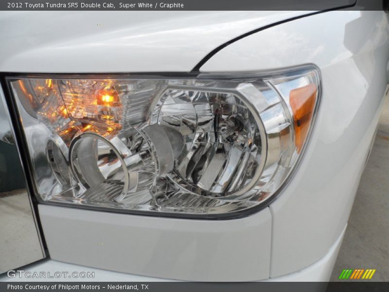 Super White / Graphite 2012 Toyota Tundra SR5 Double Cab