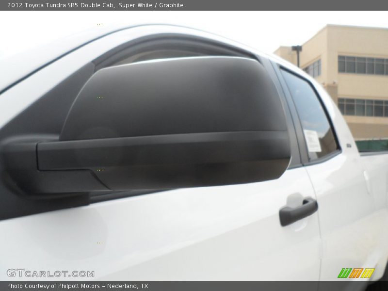 Super White / Graphite 2012 Toyota Tundra SR5 Double Cab