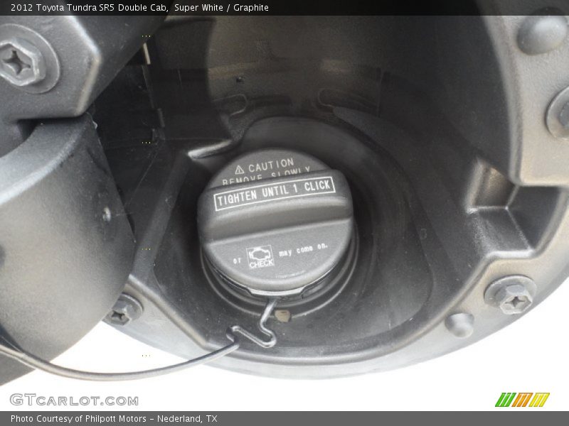 Super White / Graphite 2012 Toyota Tundra SR5 Double Cab