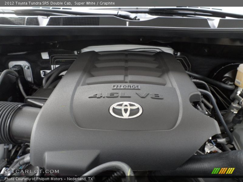 Super White / Graphite 2012 Toyota Tundra SR5 Double Cab
