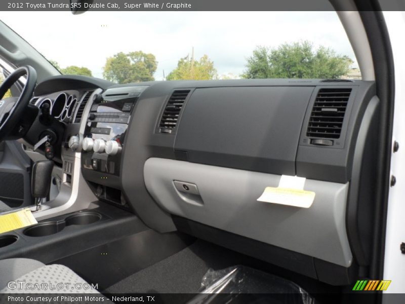 Super White / Graphite 2012 Toyota Tundra SR5 Double Cab