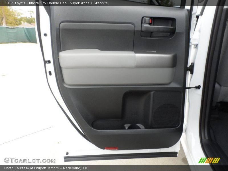 Super White / Graphite 2012 Toyota Tundra SR5 Double Cab