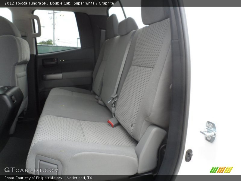 Super White / Graphite 2012 Toyota Tundra SR5 Double Cab