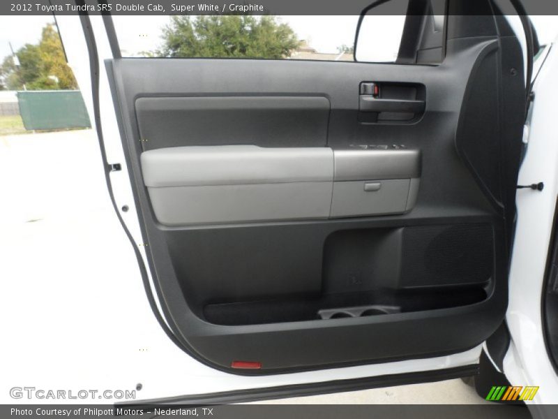 Super White / Graphite 2012 Toyota Tundra SR5 Double Cab