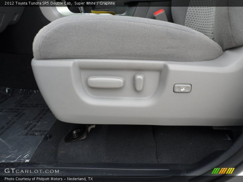 Super White / Graphite 2012 Toyota Tundra SR5 Double Cab
