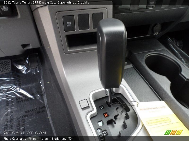 Super White / Graphite 2012 Toyota Tundra SR5 Double Cab
