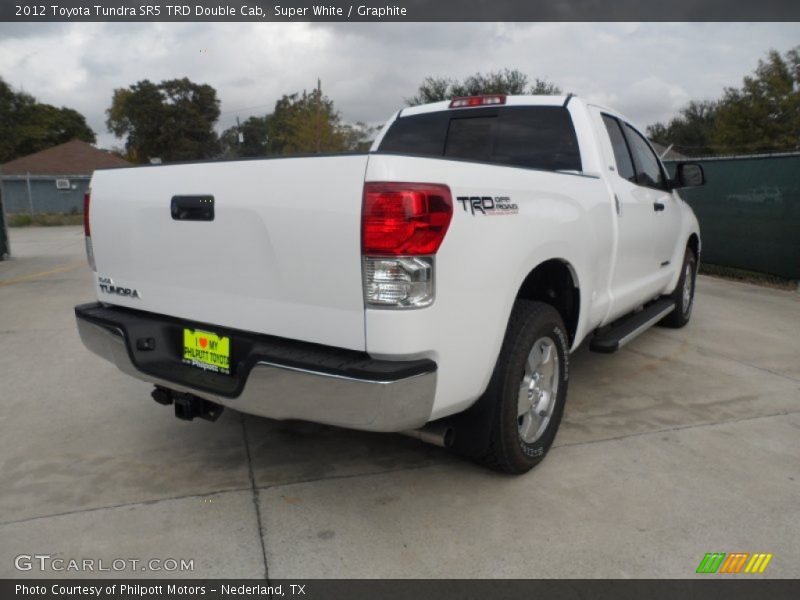 Super White / Graphite 2012 Toyota Tundra SR5 TRD Double Cab