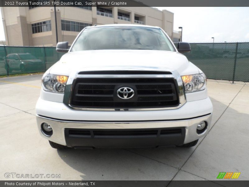Super White / Graphite 2012 Toyota Tundra SR5 TRD Double Cab