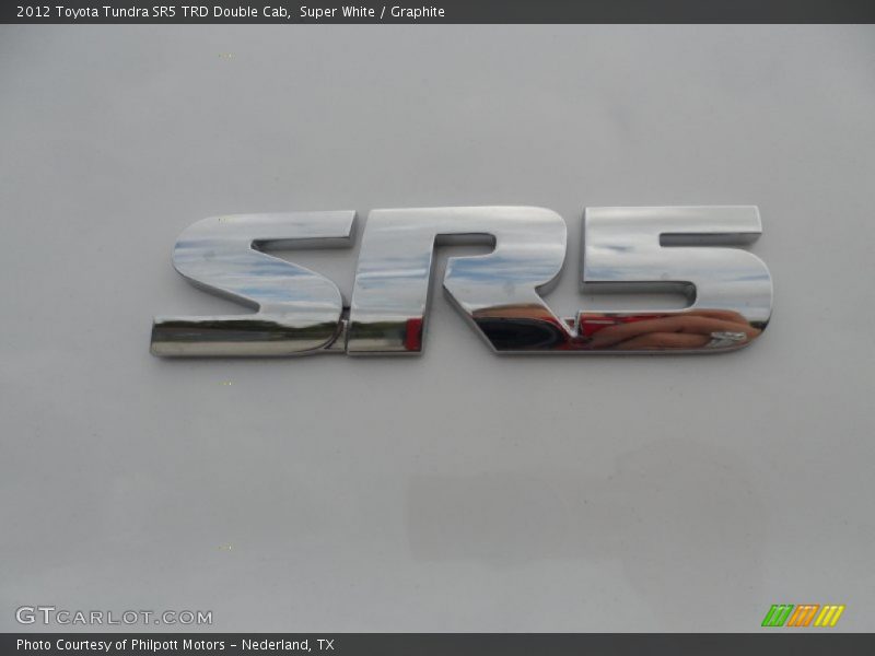 SR5 Badge - 2012 Toyota Tundra SR5 TRD Double Cab