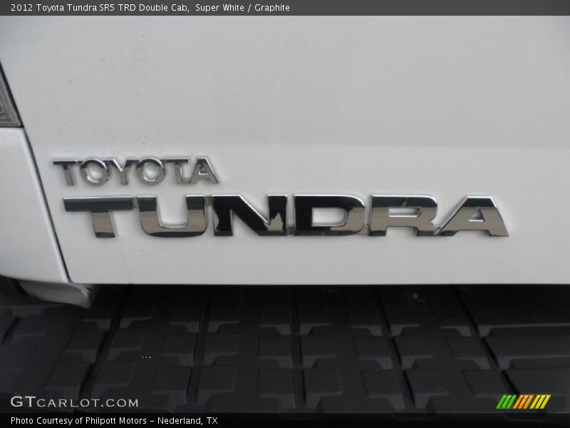 Super White / Graphite 2012 Toyota Tundra SR5 TRD Double Cab
