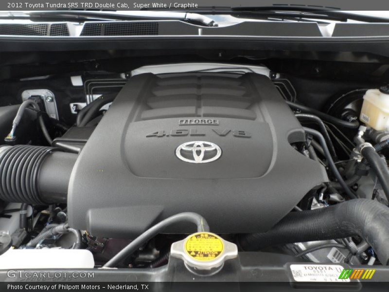  2012 Tundra SR5 TRD Double Cab Engine - 4.6 Liter DOHC 32-Valve Dual VVT-i V8