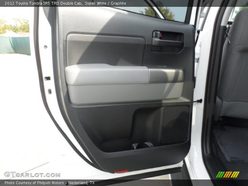 Super White / Graphite 2012 Toyota Tundra SR5 TRD Double Cab