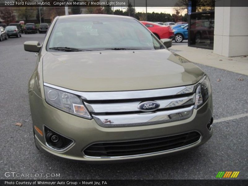  2012 Fusion Hybrid Ginger Ale Metallic