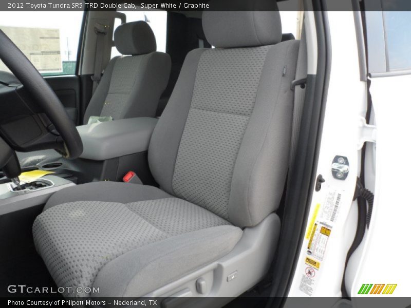Super White / Graphite 2012 Toyota Tundra SR5 TRD Double Cab