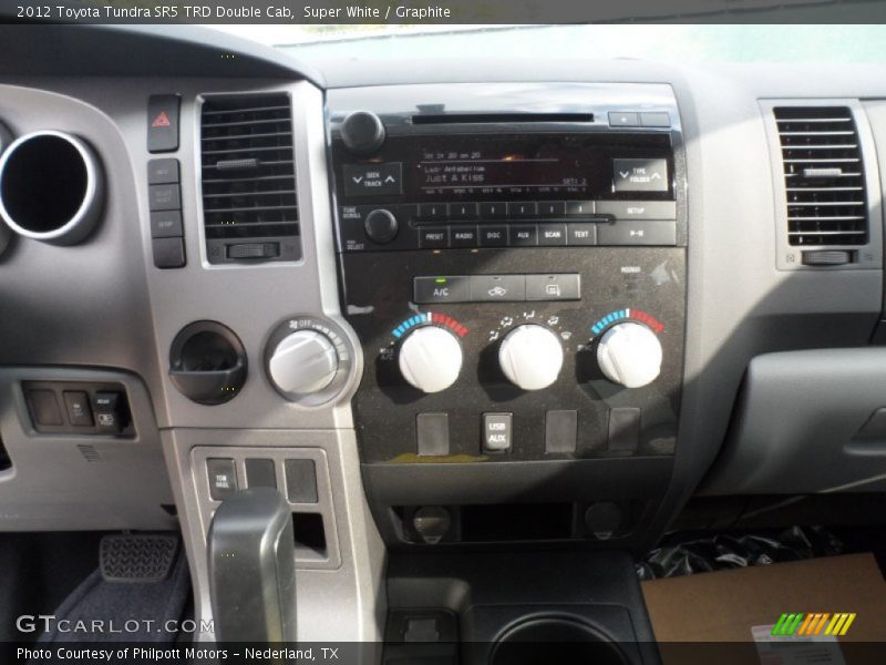 Super White / Graphite 2012 Toyota Tundra SR5 TRD Double Cab