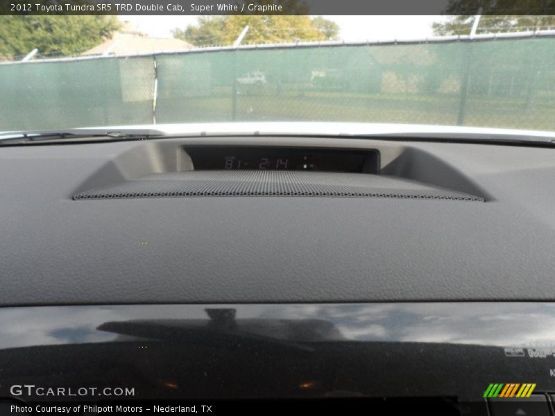 Super White / Graphite 2012 Toyota Tundra SR5 TRD Double Cab