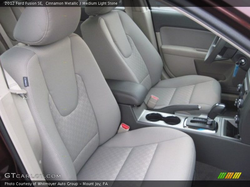 Cinnamon Metallic / Medium Light Stone 2012 Ford Fusion SE