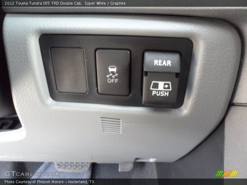 Super White / Graphite 2012 Toyota Tundra SR5 TRD Double Cab