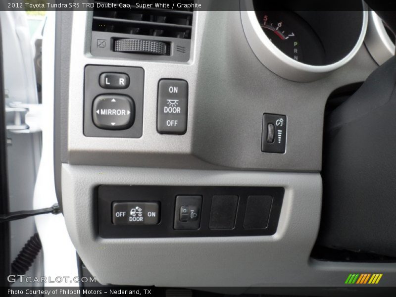 Controls of 2012 Tundra SR5 TRD Double Cab
