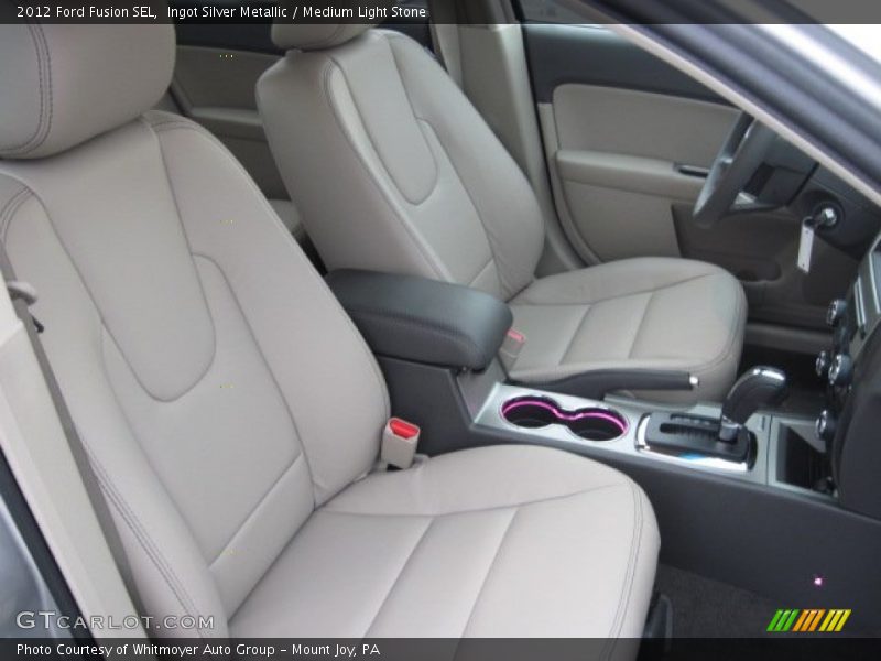 Ingot Silver Metallic / Medium Light Stone 2012 Ford Fusion SEL