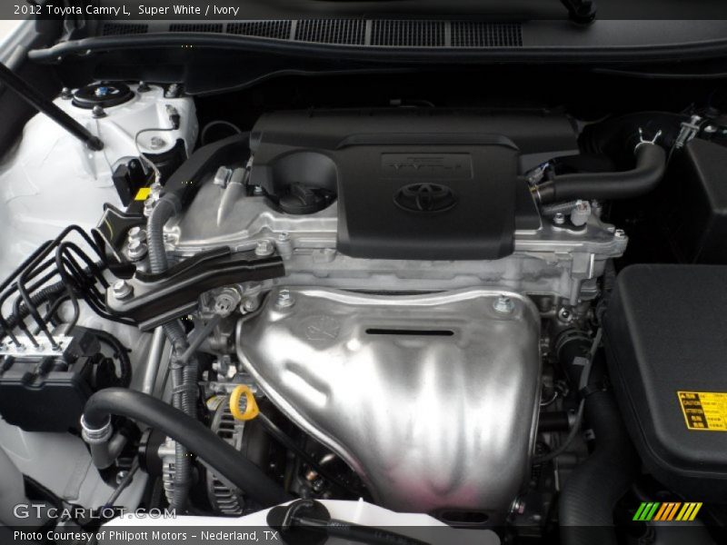  2012 Camry L Engine - 2.5 Liter DOHC 16-Valve Dual VVT-i 4 Cylinder