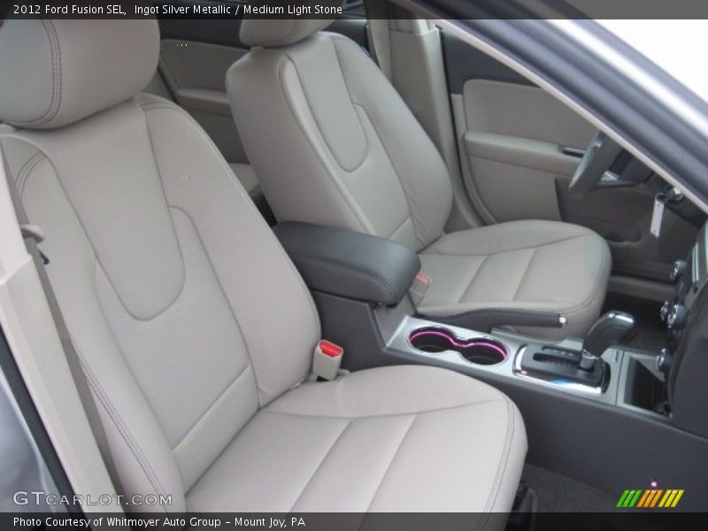 Ingot Silver Metallic / Medium Light Stone 2012 Ford Fusion SEL