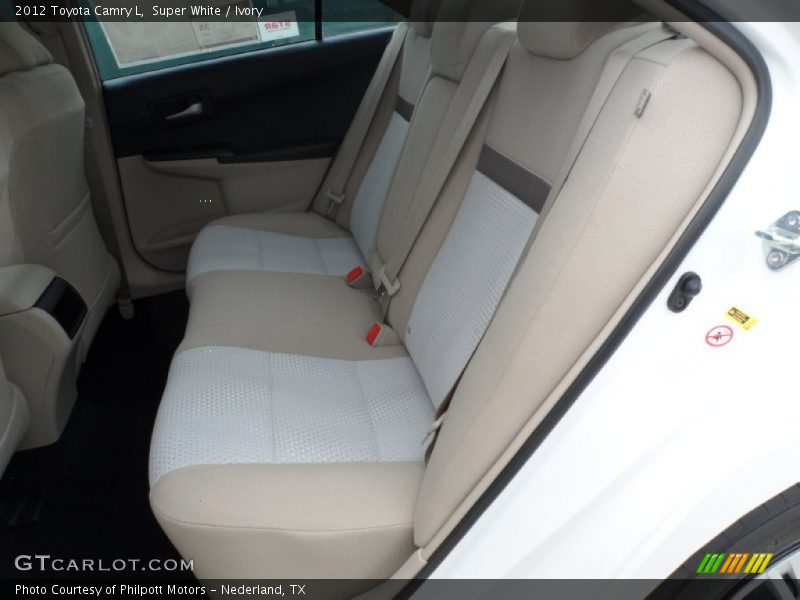 Super White / Ivory 2012 Toyota Camry L
