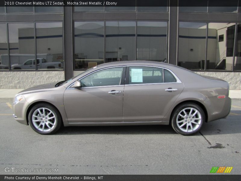 Mocha Steel Metallic / Ebony 2010 Chevrolet Malibu LTZ Sedan