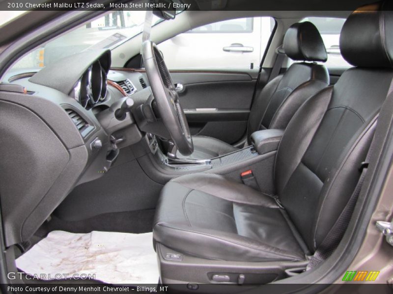 Mocha Steel Metallic / Ebony 2010 Chevrolet Malibu LTZ Sedan