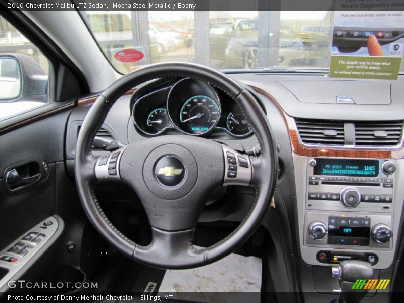 Mocha Steel Metallic / Ebony 2010 Chevrolet Malibu LTZ Sedan