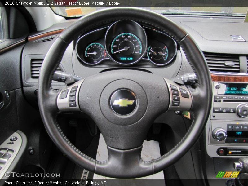 Mocha Steel Metallic / Ebony 2010 Chevrolet Malibu LTZ Sedan