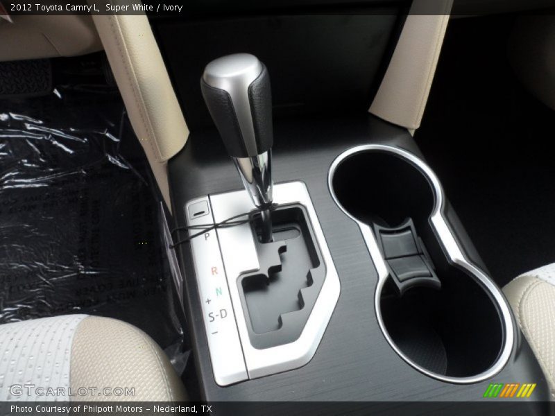  2012 Camry L 6 Speed ECT-i Automatic Shifter