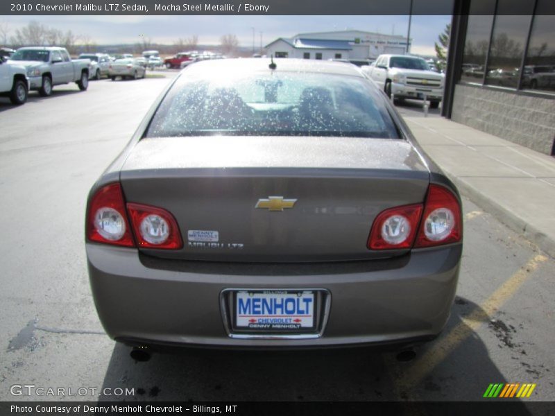 Mocha Steel Metallic / Ebony 2010 Chevrolet Malibu LTZ Sedan