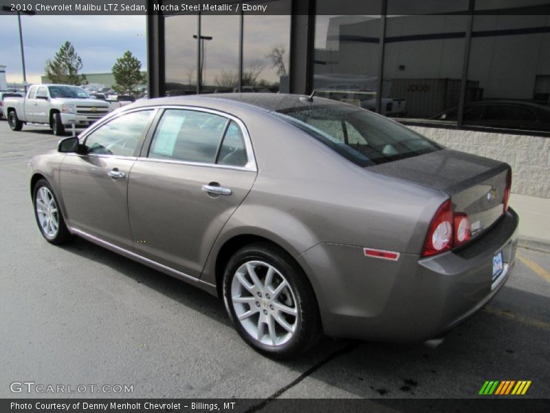 Mocha Steel Metallic / Ebony 2010 Chevrolet Malibu LTZ Sedan