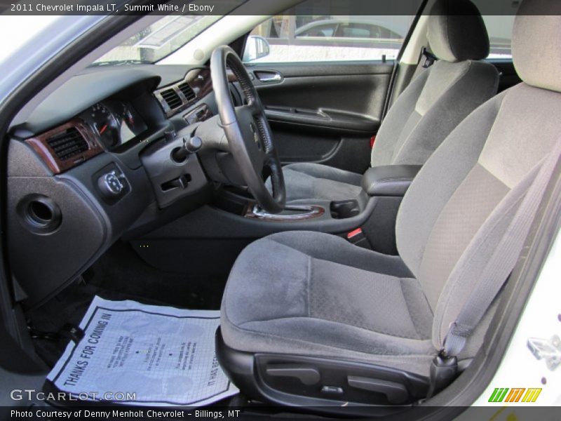 Summit White / Ebony 2011 Chevrolet Impala LT