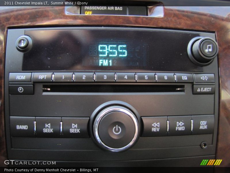 Summit White / Ebony 2011 Chevrolet Impala LT