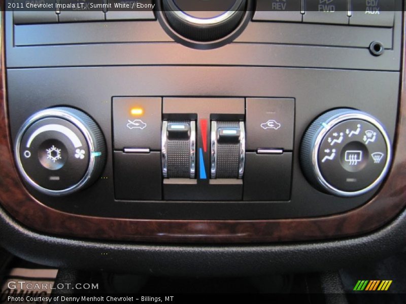 Summit White / Ebony 2011 Chevrolet Impala LT