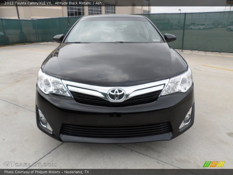 Attitude Black Metallic / Ash 2012 Toyota Camry XLE V6