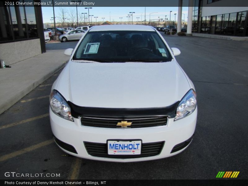 Summit White / Ebony 2011 Chevrolet Impala LT
