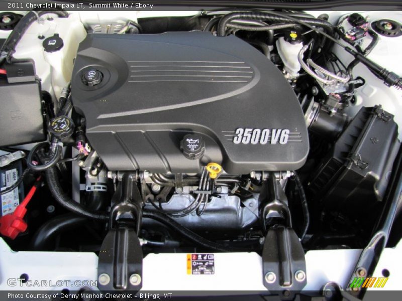 Summit White / Ebony 2011 Chevrolet Impala LT