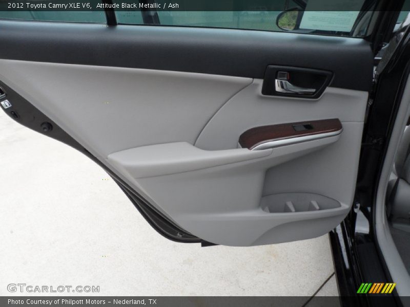 Attitude Black Metallic / Ash 2012 Toyota Camry XLE V6