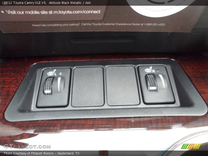 Attitude Black Metallic / Ash 2012 Toyota Camry XLE V6