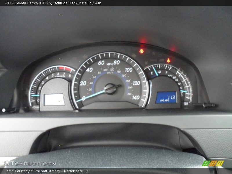  2012 Camry XLE V6 XLE V6 Gauges