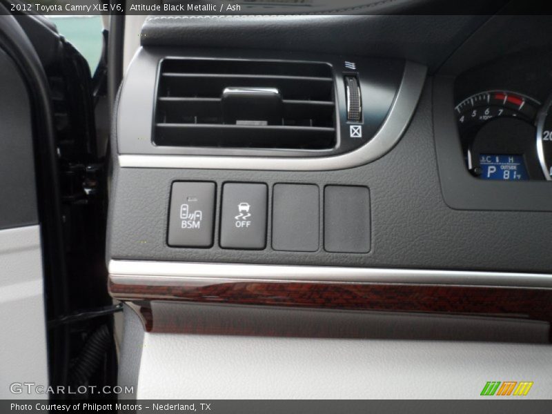 Attitude Black Metallic / Ash 2012 Toyota Camry XLE V6
