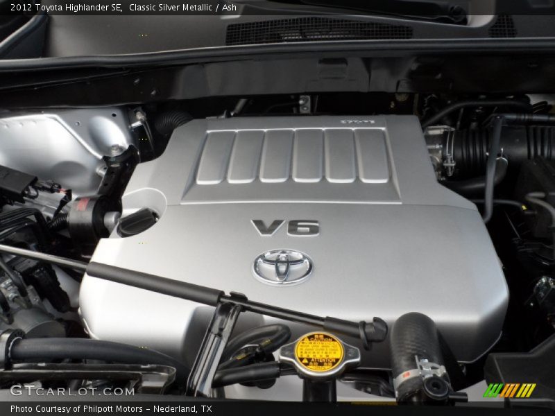  2012 Highlander SE Engine - 3.5 Liter DOHC 24-Valve Dual VVT-i V6